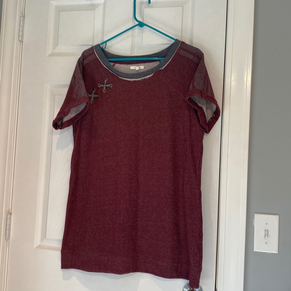 Short sleeve tunic